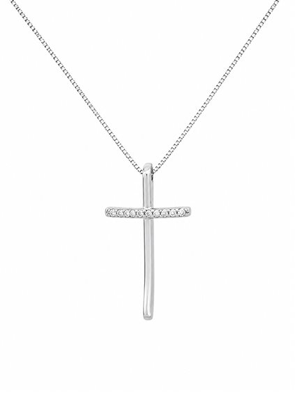 Collier Cianfrone Gioielli Femme in Or Diamante 0.08 Ct COOR-14-198 - COOR-14-198